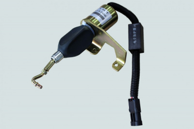 фото соленоид тнвд (клапан отсечки) (6bt, 6ct) 5292297, 5295567, 5301701, 5346207 4942879 