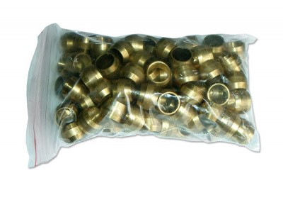 купить Муфта трубки d. 8 стальная